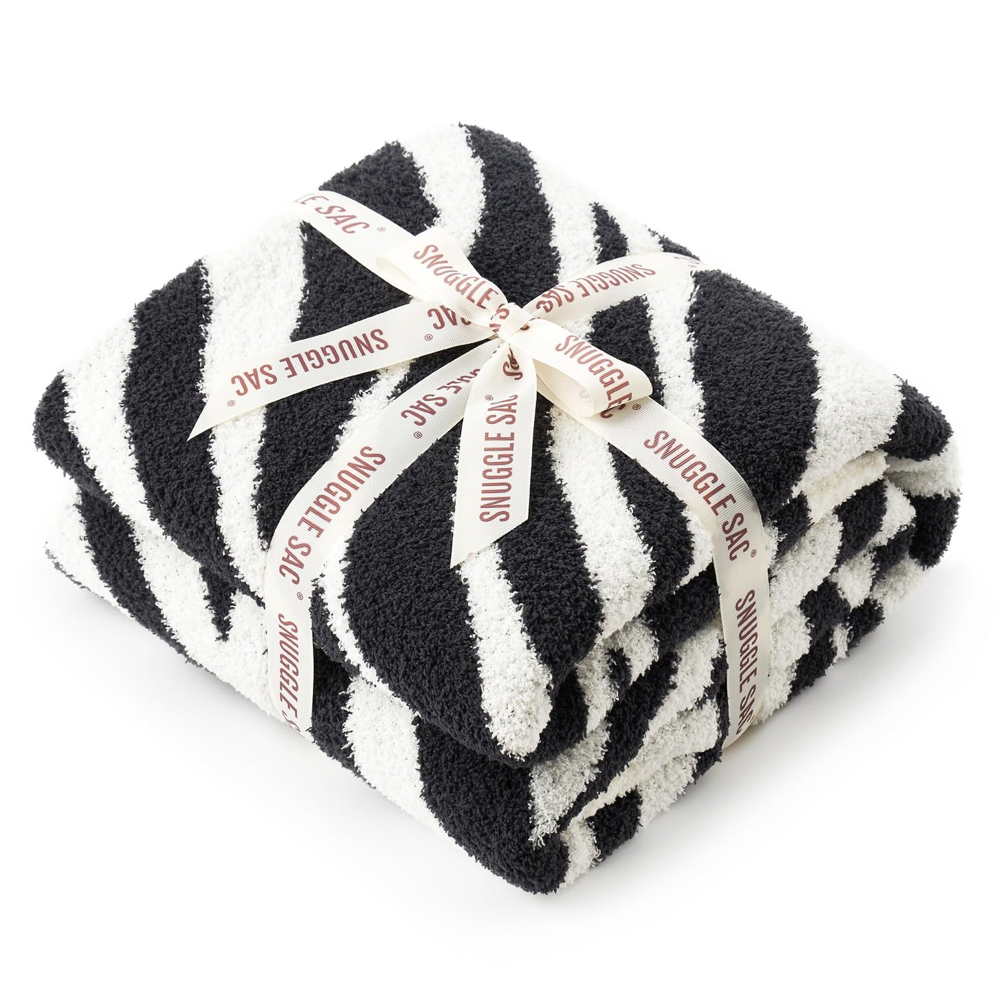 Snuggle Sac Ultra Soft, Warm Plush Blanket - Reversible Cheetah/Pink Leopard Throw, 50x60 inches