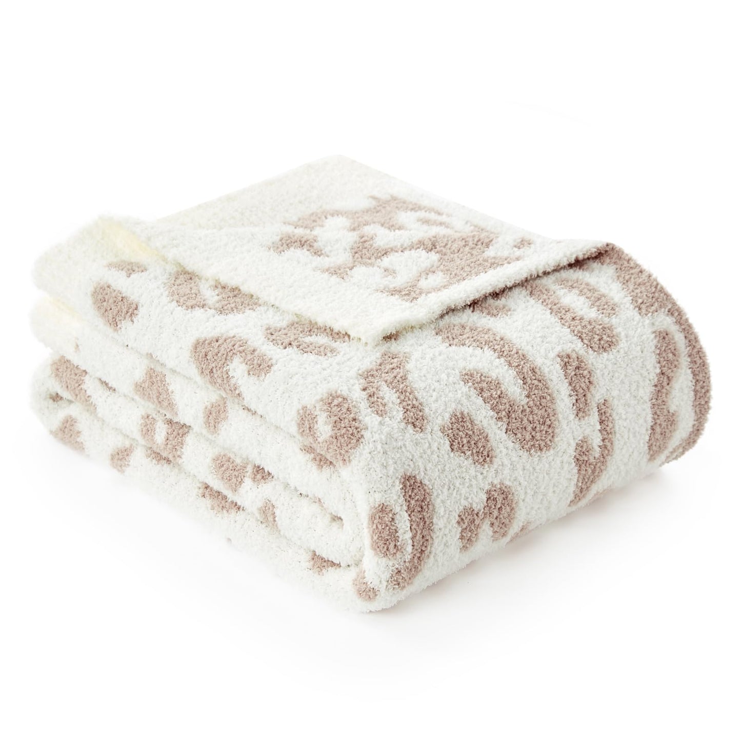 Snuggle Sac Ultra Soft, Warm Plush Blanket - Reversible Cheetah/Pink Leopard Throw, 50x60 inches