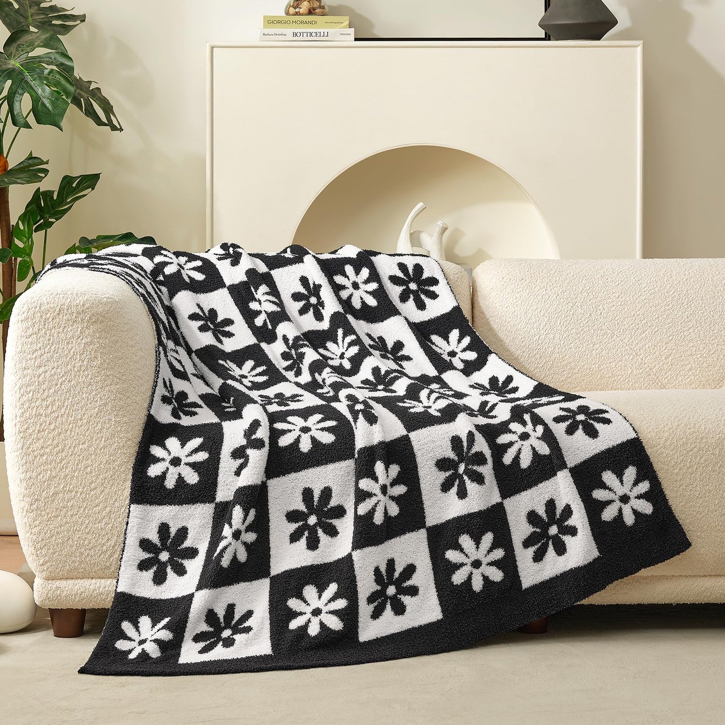 Snuggle Sac Ultra Soft, Warm Plush Blanket - Reversible Cheetah/Pink Leopard Throw, 50x60 inches